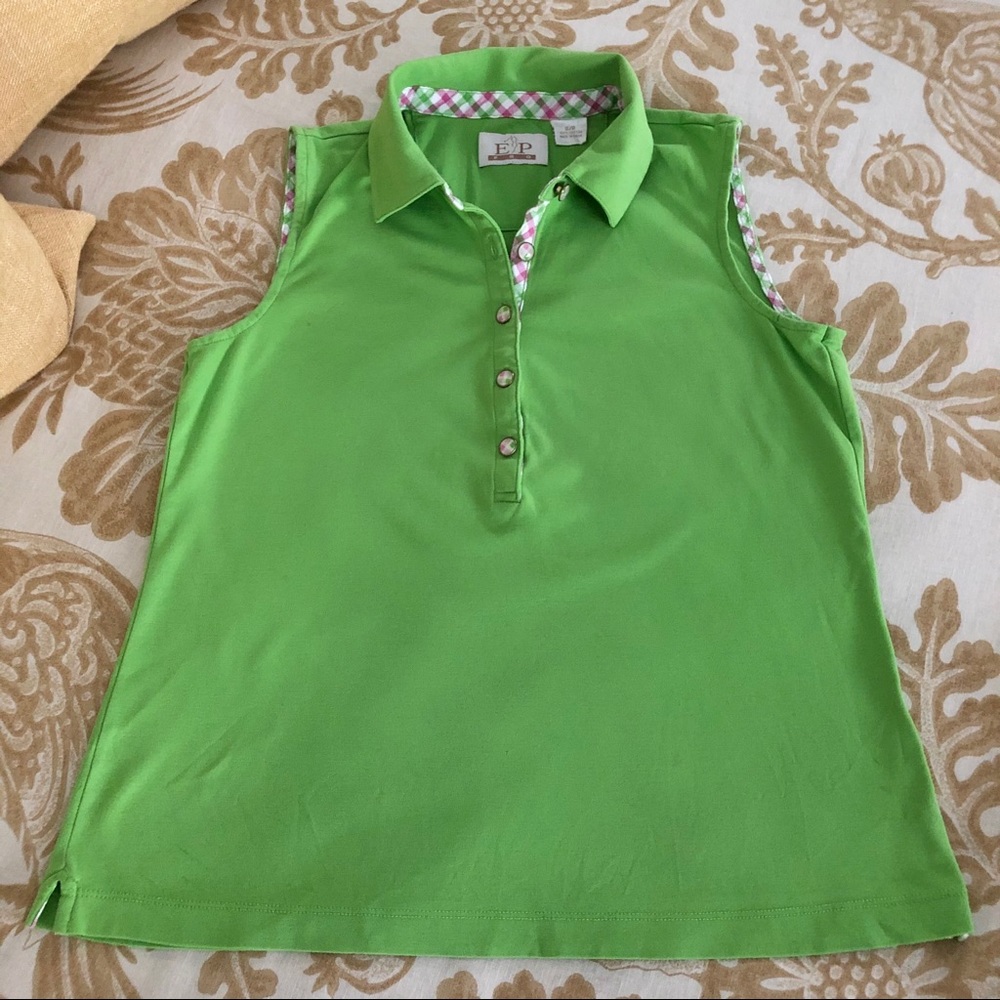 EP Pro Sleeveless Polo Top
